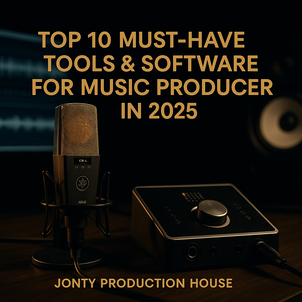 Jonty Production House|| Top 10 Must-Have Tools & Software for Music Producers in 2025