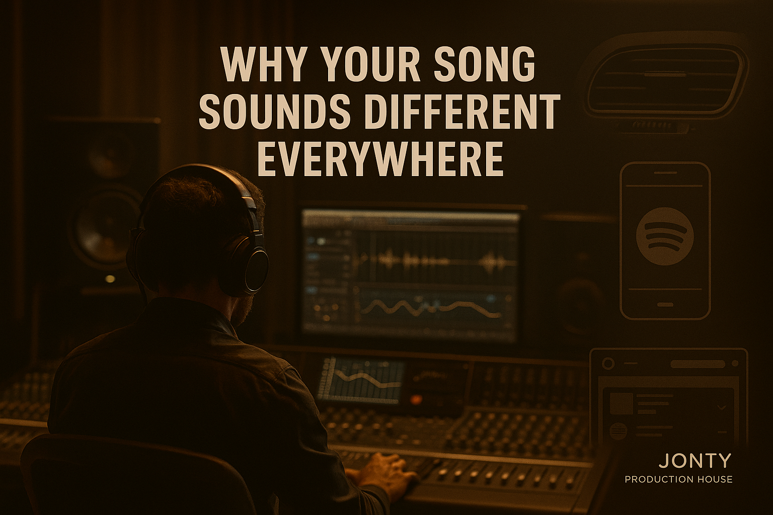 Your Song Sounds Great in the Studio but Not Everywhere Else Here Is Why || Jonty Production House